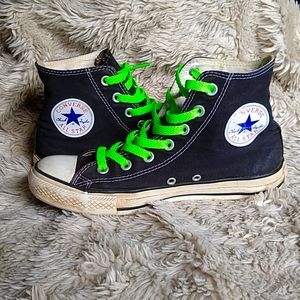 Black High Top Converse